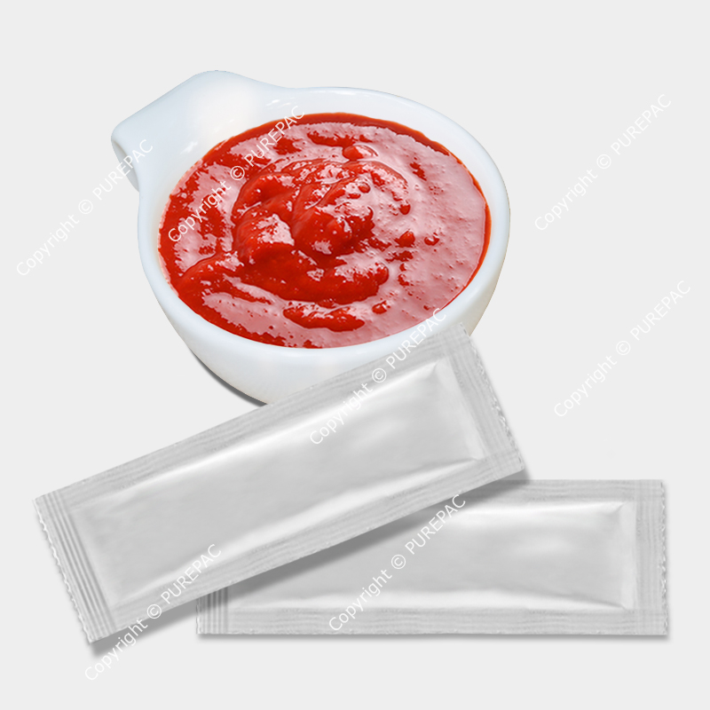 chili paste packed by laminated aluminium foil roll
