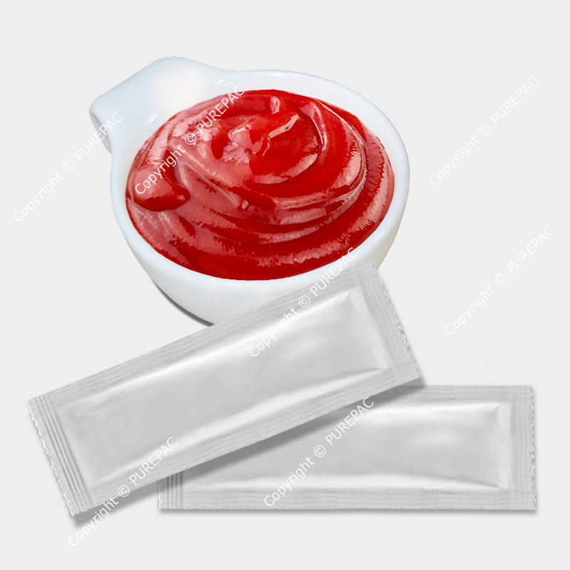 tomato paste packed by laminated aluminium foil roll