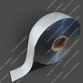 50mm plastic aluminium roll without printing ready stock 
