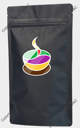 packaging with matte + glossy finishing