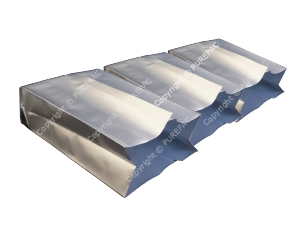 back center seal gusset aluminium
