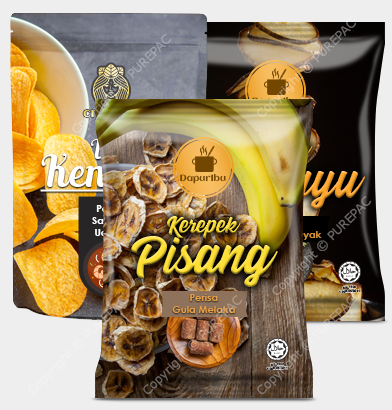 PUREPAC snack food packaging design